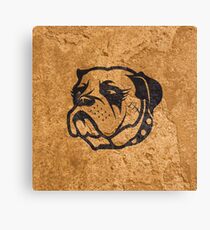Tough Dog Canvas Print