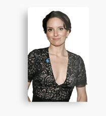 tina fey transparent. Metal Print