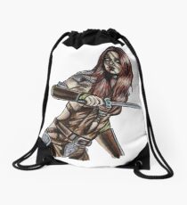 The Elder Scrolls- Skyrim- Aela The Huntress Drawstring Bag