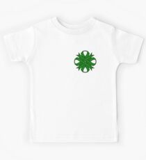 Emerald Green Clover Ribbon Kids Tee