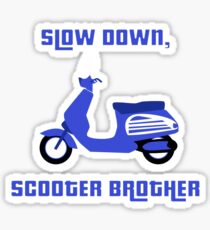 Scooter Brother Sticker