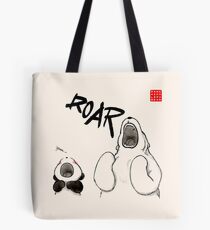 Yawn vs. Roar Tote Bag