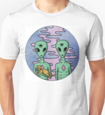 Alien Twins Unisex T-Shirt