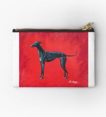 Black Greyhound Studio Pouch