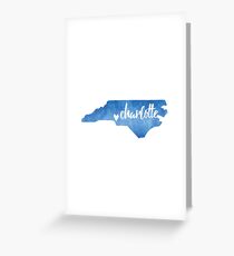 Charlotte, North Carolina Greeting Card
