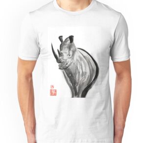 white rhino t shirt