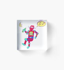 Tipsy Robot Acrylic Block