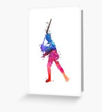 LUKE SKYWALKER STAR WARS WATERCOLOR Greeting Card