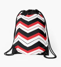 Zig-Zag Drawstring Bag