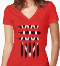 35XXXV - ONE OK ROCK Women's Fitted V-Neck T-Shirt