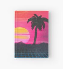 Retro coucher de soleil 2 Carnet cartonné
