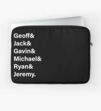 Die AH Crew in Weiß Laptoptasche
