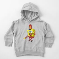 That's His Eager Face - Spongebob Toddler Pullover Hoodie