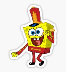 That's His Eager Face - Spongebob Sticker