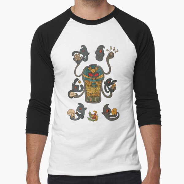 Cofagrigus & Yamask Baseball ¾ Sleeve T-Shirt