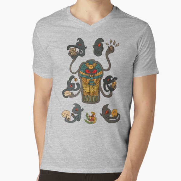 Cofagrigus & Yamask V-Neck T-Shirt