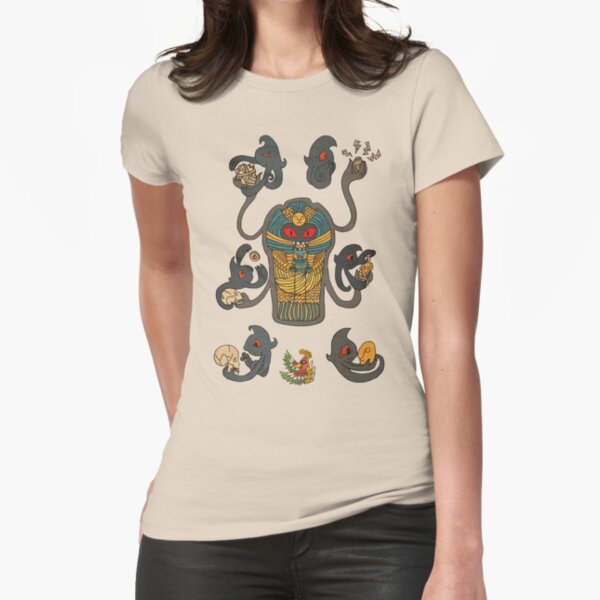 Cofagrigus & Yamask Fitted T-Shirt