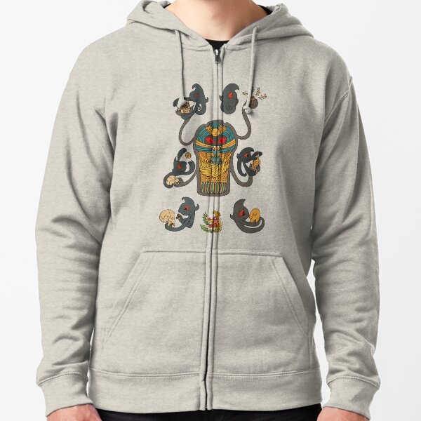 Cofagrigus & Yamask Zipped Hoodie
