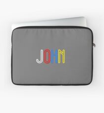 You Personalised Merchandise - John Laptop Sleeve