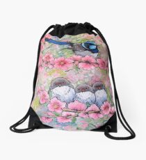 Blossom Family Drawstring Bag