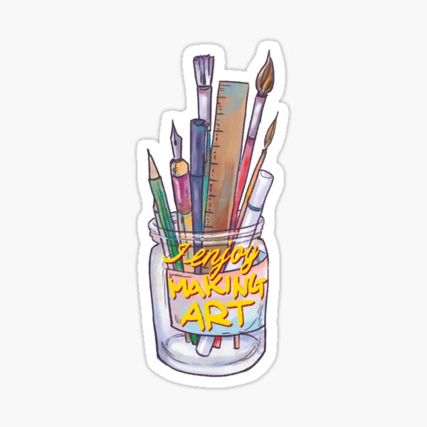 Art Stickers Redbubble