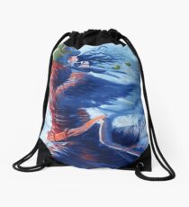 Wintergirl grog Drawstring Bag