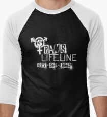 Trans Lifeline design by Iria Villalobos Men's Baseball ¾ T-Shirt