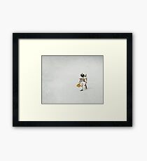 Space can be lonely Framed Print