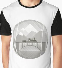 train bw Graphic T-Shirt
