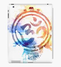 buntes Ohm-Elefantlogo iPad-Hülle & Skin