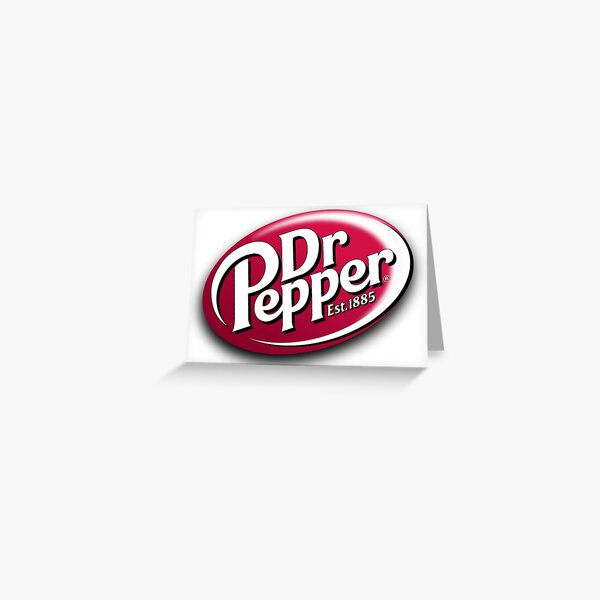 Dr Pepper Greeting Cards | Redbubble