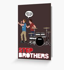 STEP BROTHERS DRUM SET Greeting Card
