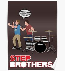 STEP BROTHERS DRUM SET Poster
