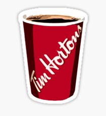 Tim Horton's Cup Sticker