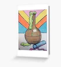 Beaker Greeting Card