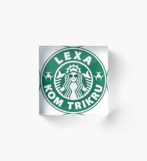 LexaBucks Acrylic Block