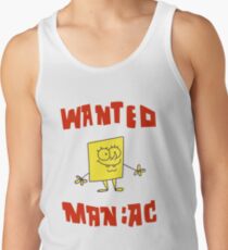SpongeBob SquarePants Classic - Wanted Maniac Tank Top