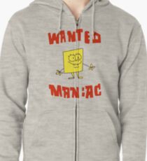 SpongeBob SquarePants Classic - Wanted Maniac Zipped Hoodie
