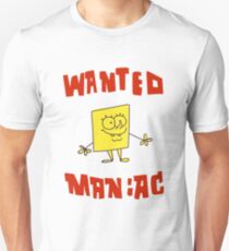 SpongeBob SquarePants Classic - Wanted Maniac Unisex T-Shirt