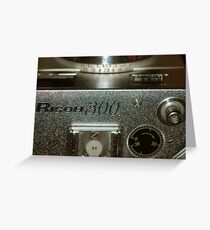 Photograph of Photographic Equipment. Greeting Card