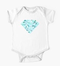 Gebrochener Diamant Baby Body Kurzarm