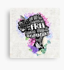 Jane Eyre - No Bird Metal Print