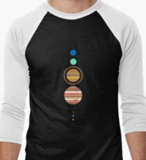 Camiseta ¾ estilo béisbol Sistema solar