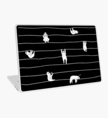 Faultier-Streifen Laptop Folie