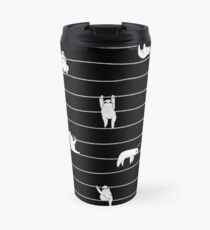 Sloth Stripe Travel Mug