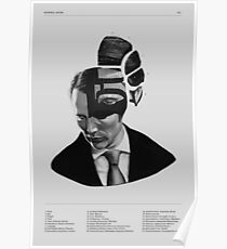 Hannibal Lecter Phrenology Poster