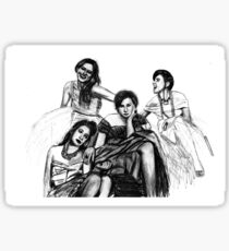 HBO Girls Drawing Sticker