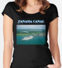 Panama Canal Fitted Scoop T-Shirt