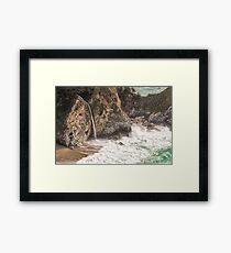 McWay Falls - Big Sur - California USA Framed Print