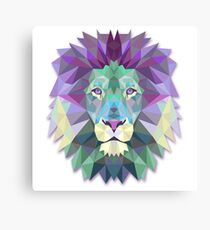 LION THE WISE Canvas Print
